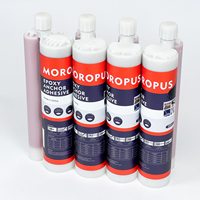 Colle d'ancrage époxy à séchage rapide MOROPUS de haute qualité pour la pose de barres d'armature, adhésif bicomposant pour la construction, utilisation pour le renforcement du béton