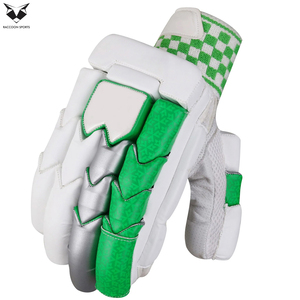 Guantes de Bateo de Críquet de Diseño Personalizado, Palma de Cuero de Calidad Profesional, Espuma de Alta Densidad, Protección para los Dedos, Equipo de Críquet de Fábrica OEM - Product Image 5