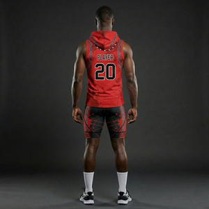 Uniformes de Fútbol 7V7 Personalizados con Nombre y Número, Conjunto de Camiseta de Equipo 100% Poliéster sin Mangas, Tallas Grandes, Transpirable - Product Image 2