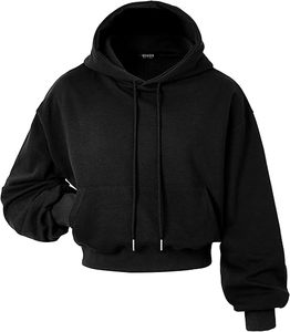 Sudadera con capucha corta estilo vintage con lavado ácido, tallas personalizables, estilo oversize, corte cuadrado, con gráficos impresos. - Product Image 2