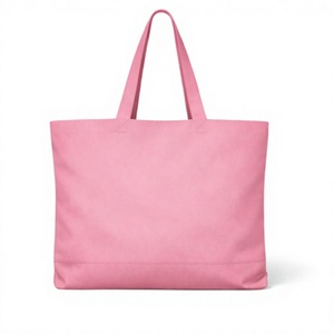 Bolsa de compras de lona de algodón de alta calidad con logotipo personalizado impreso, bolsa grande de lona con asa, bolsa de compras de algodón. - Product Image 5