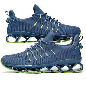 Zapatillas Deportivas con Amortiguación de Goma para Correr, Trotar, Entrenar, Caminar al Aire Libre, Transpirables, con Cordones, para Primavera, Otoño e Invierno - Product Image 1