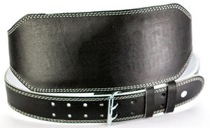 Cinturón de Levantamiento de Pesas de Cuero Vacuno de Alta Calidad, Cierre de Hebilla, Antideslizante, Impermeable, Transpirable, Protección Avanzada - Product Image 5