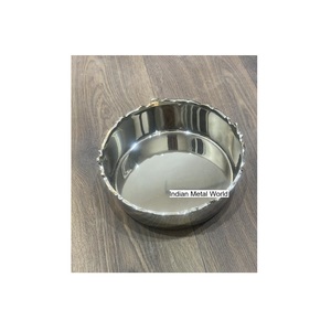 Moderno Tazón de Servir de Acero Inoxidable con Borde Ondulado, Acabado Plateado Pulido, Tazón Metálico, Accesorio de Decoración para el Hogar, para Decoración de Eventos - Product Image 6