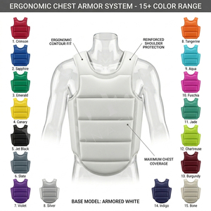 Chaleco Protector Acolchado para Artes Marciales, Taekwondo, Karate, Sparring, Entrenamiento de Kickboxing, Transpirable, Superventas - Product Image 1