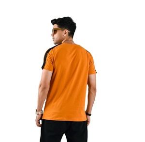 Camisetas de cuello redondo para hombre de bambú de manga corta básicas reutilizables sostenibles respetuosas con el medio ambiente de alta calidad - Product Image 2