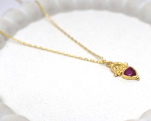 Handcrafted Vintage Christian Children's 925 Sterling <b>Silver</b> & 18K Gold Plated Ruby Party <b>Charm</b> Pendant - Product Image 4