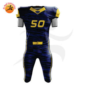 Maillot de football américain unisexe le plus vendu, uniformes de football américain personnalisés pour les jeunes et les adultes - Product Image 2