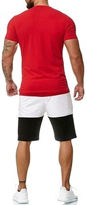 Ensemble d'été pour homme, couleur unie, style décontracté, nouvelle collection, shorts d'été en vente - Product Image 3