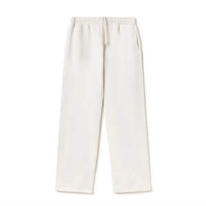 Pantalon de survêtement ample 100 % coton personnalisé OEM pour homme, coupe large avec broderie droite, style décontracté à motif superposé avec OEM - Product Image 3