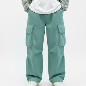 Pantalones Cargo para Hombre, Flexibles y Resistentes, con Costuras Reforzadas y Diseño de Bolsillos Funcionales para Comodidad al Aire Libre - Product Image 1