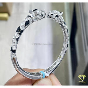 สร้อยข้อมือเทนนิสประดับเพชรโมอิสซาไนต์แบบฮิปฮอป Trisha Jewels เงินแท้ 925 ชุบทองคำสีกุหลาบ ได้รับการรับรองจาก IGI เครื่องประดับหรูหราสำหรับทุกเพศ - Product Image 2