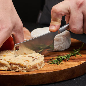 Cuchillo para Queso de Acero Inoxidable Premium, Herramienta Culinaria para Cortar y Rebanar, Accesorio de Cocina para Chefs, Utensilio Profesional para el Hogar - Product Image 5
