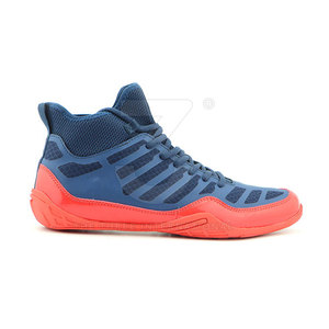 Zapatos de Boxeo de Alto Rendimiento al Por Mayor, Ligeros, de Cuero, con Suela Antideslizante, Cierre de Velcro, Transpirables - Product Image 6