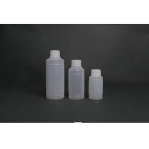 Botella Premium con Anillo, Tapa y Tapón, Envase de Plástico HDPE para Aceite Capilar, Cosméticos, Cuidado Personal y Envasado de Líquidos - Product Image 1