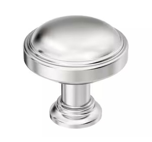 Poignées de meuble en laiton massif argenté, très vendues, durables et élégantes pour les intérieurs modernes et classiques de chambres et d'hôtels, couleur argent - Product Image 1