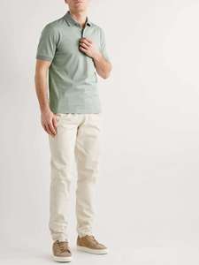 Nueva tendencia en camisetas polo personalizadas para hombre, transpirables, de alta calidad y premium para golf. - Product Image 5
