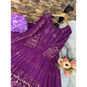 ชุดราตรีที่สวยงามชุดปาร์ตี้สวมและ lehenga กับ dupatta - Product Image 5