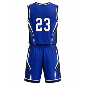 Vêtements de Basketball pour Hommes en Gros, Personnalisables, OEM, Design Personnalisé pour Équipe, Séchage Rapide, Respirant, Haute Qualité, 100% Polyester - Product Image 2