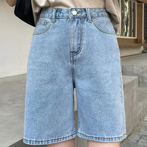 Shorts en jean pour femmes en gros – Prix direct usine, quantité OEM, design vintage délavé, style tendance et facile – Collection 2026 - Product Image 2