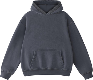 Sudadera con Capucha Personalizada con Logotipo, Impresión Digital, Sin Forro, Tejido de Punto, Corte Regular, para Hombre, Hecha con 80% Algodón y 20% Poliéster, Secado Rápido para Otoño - Product Image 3