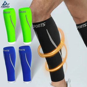 1 paire de manchons de compression respirants et élastiques pour les mollets, pour la course à pied, le football, le basketball, la gym et la randonnée - Product Image 6