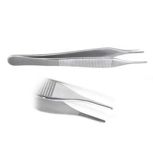 Pinzas Quirúrgicas Dentales Curvas de Acero Inoxidable Alemán Meriam de 16 cm, Instrumentos Quirúrgicos Reutilizables con Hoja Serrada, Pinzas Médicas Quirúrgicas con Certificación CE - Product Image 6