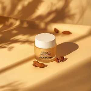 Crème Visage Hydratante Miel Amande Tube 80ML OEM Marque Privée Vente en Gros pour la Revente Haute Qualité Direct Usine - Product Image 3
