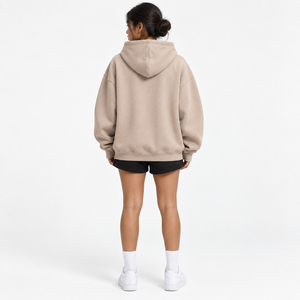 Fabricant de vêtements décontractés en gros – Sweat à capuche oversize pour femme, épais, double couche, idéal pour le voyage et la superposition – Vente en gros - Product Image 4
