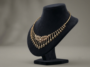 Collier ras du cou en diamant de laboratoire Orion Lumiere, or jaune ou rose 14K 18K, rond DEF VVS VS, pour femme, idéal pour mariage, fête, cadeau, bijoux fins - Product Image 3