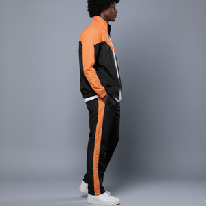 Streetwear Custom logo Plus Size 2 color 100% nylon men's 2 piece set High Quality Windbreaker hip hop men's <b>tracksuit</b> - Product Image 4