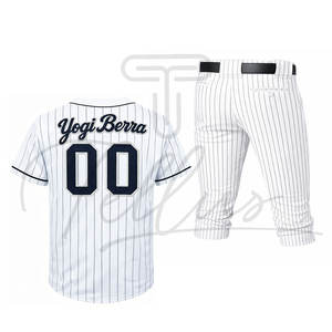 Uniforme de Béisbol Ligero con Logotipo Personalizado para Adultos, Talla Grande y Transpirable con Mangas Cortas y Diseño Impreso - Product Image 5