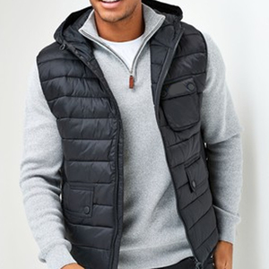 Hot Sale New Fashion Sleeveless Men <b>Padded</b> Down Jackets High Quality Super Warm Thick Down Puffer Jacket Men's Winter Vest - Product Image 1