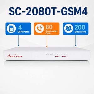 Sistema Telefónico IP PBX Empresarial con 4 Puertos GSM, 200 Extensiones, 80 Llamadas Simultáneas, Sistema VoIP para Pequeñas y Medianas Empresas, Centros de Llamadas y Múltiples Filiales, 3CX Yeastar - Product Image 3