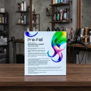 แผ่นฟอยล์อะลูมิเนียมคุณภาพสูงแบบป๊อปอัพสำหรับทำสีผมและไฮไลท์ - Product Image 6