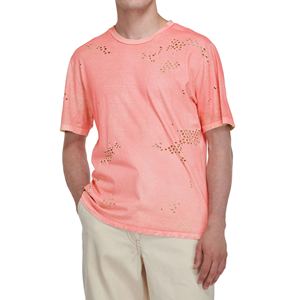 เสื้อยืดโอเวอร์ไซส์ พิมพ์ลายโลโก้ตามสั่ง ผ้าคอตตอนผสมโพลีเอสเตอร์ สีขาว ทรงหลวม ใส่ได้ทั้งผู้ชายและผู้หญิง ไซส์พลัส - Product Image 1