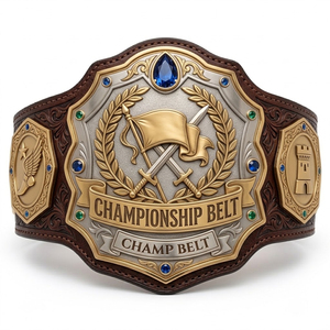 Cinturón de Campeón Premium Personalizado, Precio de Fábrica OEM ODM, Acabado de Alta Calidad, Diseño Duradero para Eventos Deportivos - Product Image 1