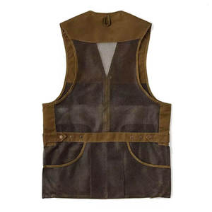Gilet de chasse robuste et respirant, conception personnalisée ACTIVE SAFETY, avec grandes poches cargo, fermeture éclair, technologie Cordura. - Product Image 2