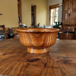 Tazón de Madera de Acacia, Estilo Moderno y Minimalista, Tazón de Madera Pulida para Servir Mariscos, Vajilla para el Hogar, Tazón para Ensalada, Arroz y Sopa - Product Image 6