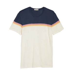 T-shirt de sport personnalisé à col rond avec logo frontal, 100 % coton, manches courtes, coupe ajustée, séchage rapide, pour homme - Product Image 5