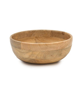 Tazón de madera de mango hecho a mano, ideal para ensaladas, frutas y bocadillos a un precio muy económico por United Trade World - Product Image 2