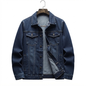 Chaqueta de Lona y Cuero Oversize para Hombre al por Mayor con Capucha y Cuello Alto, Ropa Exterior Casual de Moda, Personalizada OEM, Marca Privada - Product Image 1