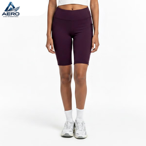 Shorts de Ciclismo de Alta Elasticidad para Mujer, con Logotipo Personalizado, Sin Costuras, para Gimnasio, Entrenamiento, Fitness y Ropa Deportiva - Product Image 1