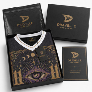เสื้อเจอร์ซีย์ลายกราฟิกไซเคเดลิกโลโก้แบบกำหนดเอง สไตล์เรโทรโอเวอร์ไซส์ Y2K ผ้าตาข่ายปักลาย Third Eye เสื้อผ้ากีฬาสำหรับผู้ชายจากโรงงาน - Product Image 5