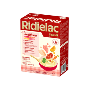 Vinamilk Ridielac - <span class=keywords><strong>4</strong></span> saveurs salées - Céréales pour 6-24 <span class=keywords><strong>mois</strong></span> - 200g x 24 boîtes par carton - Formule enrichie en vitamines - Product Image 2