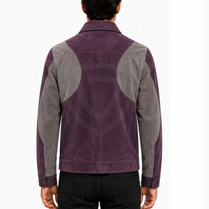Contemporary <b>Suede</b> <b>Leather</b> <b>Jacket</b> With Luxury Finish Tailored Construction And Premium Comfort For Casual Streetwear And Travel - Product Image 4