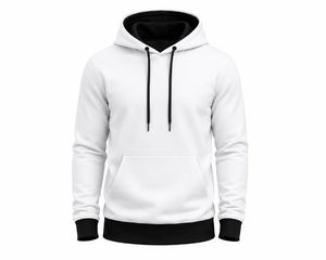 Sudadera con Capucha de Estilo Urbano para Hombre, Vintage, de Felpa Gruesa de Spandex/Algodón, con Bolsillo y Diseño de Hombros Caídos - Product Image 5