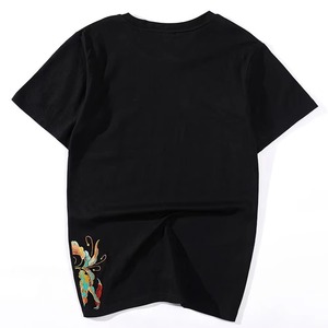 T-shirt à manches courtes pour homme, col rond, impression numérique, logo personnalisé OEM, best-seller, 100% coton, séchage rapide - Product Image 2