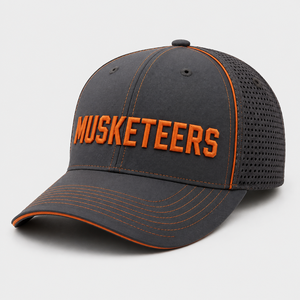 Casquettes de baseball structurées en acrylique à 5 panneaux pour adultes, avec visière incurvée et broderie 3D, les plus vendues – Chapeaux de sport - Product Image 3