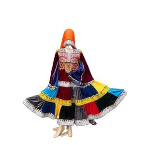 Vestido tradicional hecho a mano afgano Banjara Festival para mujer Bodycon Pashtun cultura estilo internacional WS INTERNATIONAL para - Product Image 1